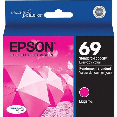 Epson No. 69 Magenta Inkjet Cartridge 350 YLD T069320