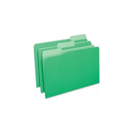 Universal File Folders, Green, 100PK UNV15302
