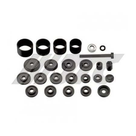 Jtc Auto Tools FWD Front Wheel Bearing Tool Set with Bearing, Hydraulic Press Compatible, 25pcs 1001A