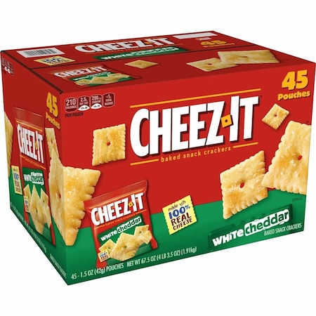 Keebler Cheez-it, White Cheddar, 45 PK 10892