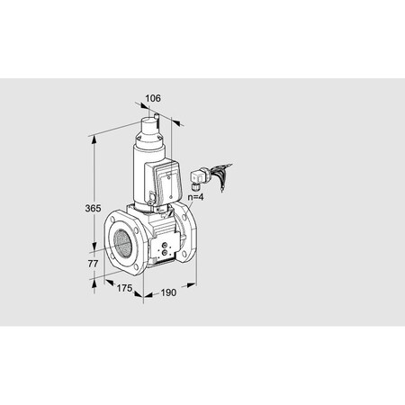 Honeywell Kromschroder VAS665F05LQSRB/PP/PP KS88206660