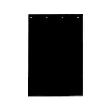 Buyers Products Mudflaps, 36 in X 24 in, Polymer, Black, 1 PR RC36PPBPKGD