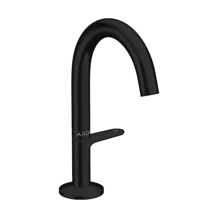 Axor One Single-Hole Faucet Select 140, 1.2 GPM, Without Pop-up Drain in Matte Black 48010671