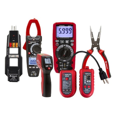 Triplett Multimeter Clamp Kit, 6-Pro Instruments EL6PRO-KIT