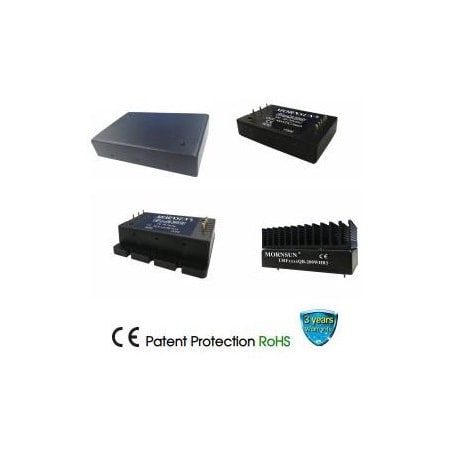 Mornsun DC-DC Converter, 1/4 brick, 200W, 18-75VDC input, 48VDC output, DIP URF4848QB-200WR3