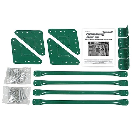 Playstar PLAYSTAR PS 7766 Climbing Bar Kit, Metal PS 7766
