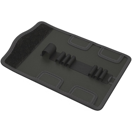 Wera 9423 Folding pouch for 7-piece Kraftform Kompakt VDE sets, empty, 180 x 85 mm 5136473001