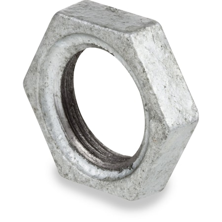 Usa Industrials Pipe Fittings - Galvanized Malleable Iron - Class 150 - Locknut - 3/4in NPSL Female ZUSA-PF-20760
