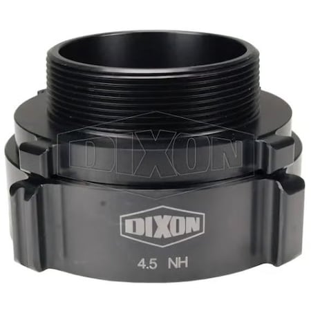 Dixon Style N54 Rocker Lug Adapter, 4-1/2 x 4 in, Female NST NH Swivel x MNPT N54-45F40T