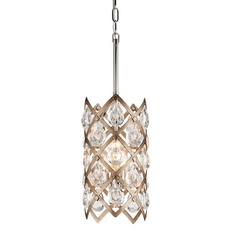 Corbett Lighting Tiara 3 Light Pendant 8.5 In. Vienna Bronze 214-43-SGL/SS