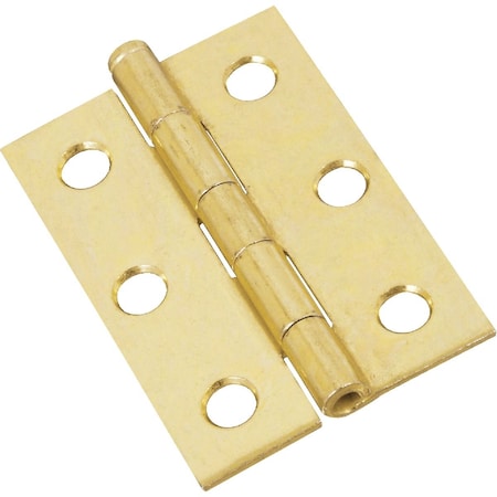 National Hardware 2-1/2'' Brass Loose-Pin Narrow Hinge, 2PK N141-960