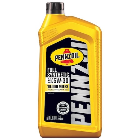 Pennzoil Motor Oil, 5W-30, 1 qt 550058600