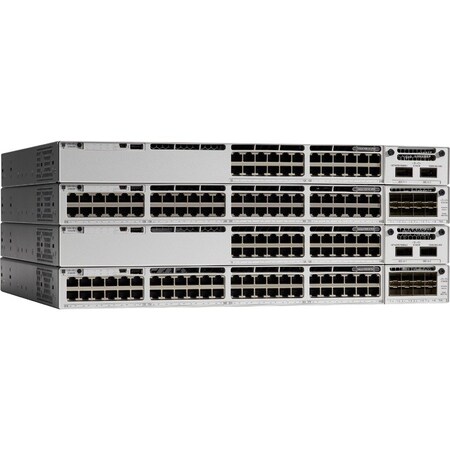Cisco Catalyst 9300X 12x25G Fiber Ports, modular uplink Switch C9300X-12Y-A
