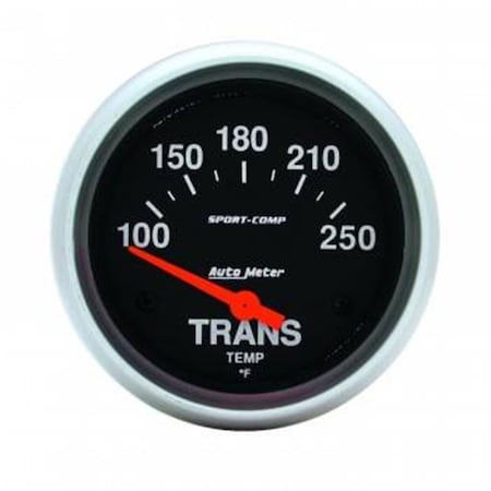 Auto Meter 3552 Sport-Comp Electric Transmission Temperature Gauge - 100-250 deg ATM3552