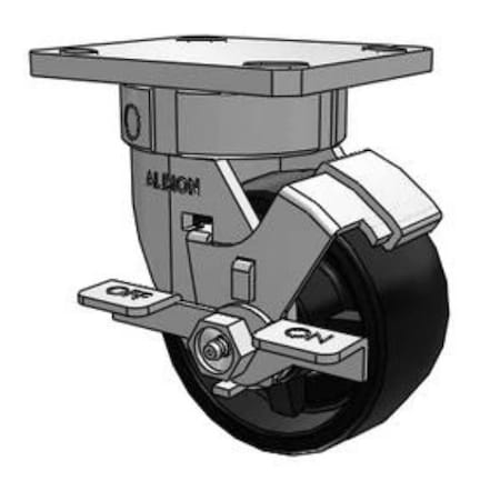 Albion stainless-kingpinless-Caster-450lb 120PB04201SFBD