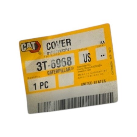 Caterpillar COVER, CATERPILLAR OEM 3T6968 3T6968