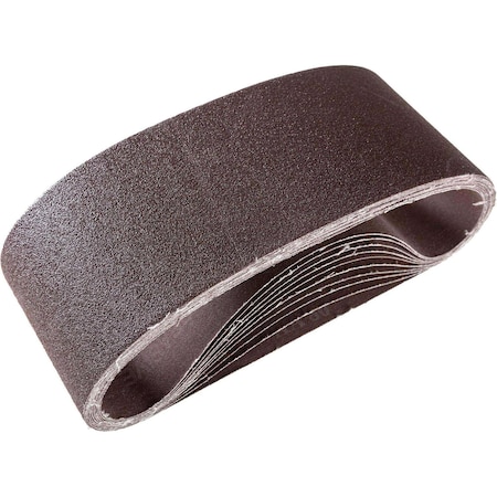 Grizzly 4" x 24" A/O Sanding Belt 80 Grit, 10PK T21501