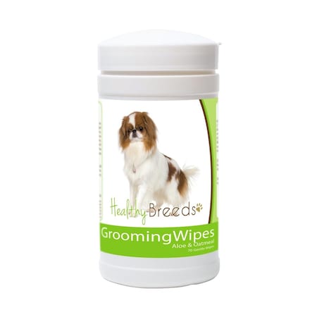 Healthy Breeds Japanese Chin Grooming Wipes 840235150862