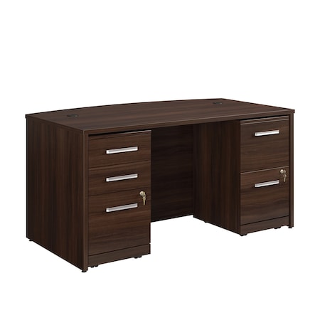 Officeworks By Sauder Affirm 60 in. Bow, 3 D P, 2 D Ped Ne Ste A3 431862