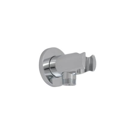 Mountain Plumbing Round Waterway Elbow with Handshower Holder in Satin Brass MT41/SB