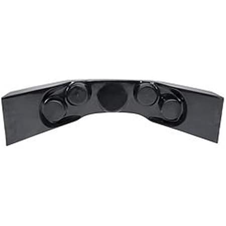 Allstar Performance Fiberglass Curved Dash Panel - Black ALL23243