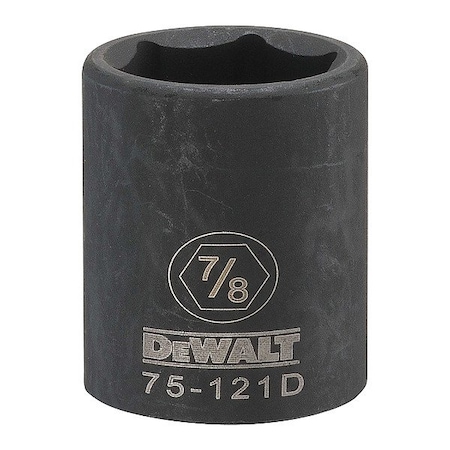 Dewalt Drive Impact Socket, 1/2in, 7/8in DWMT75121OSP
