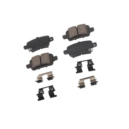 Acdelco PAD KIT RR DISC BRK, Disc Brake Pad Set,  85127904