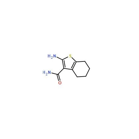 Ak Scientific 2-Amino-4, 5, 6, 7-tetrahydro-1-benzothiophene-3-carboxamide (1g), CAS 4815-28-5 V6139-1g