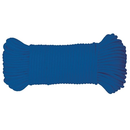 Baron Cord, 5/32 in Dia, 100 ft L, 110 lb Working Load, Polyester, Blue 63019