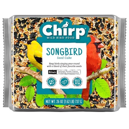 Petpurifiers 26 oz Songbird Wild Bird Black Oil Sunflower Seed Cake PE3306105