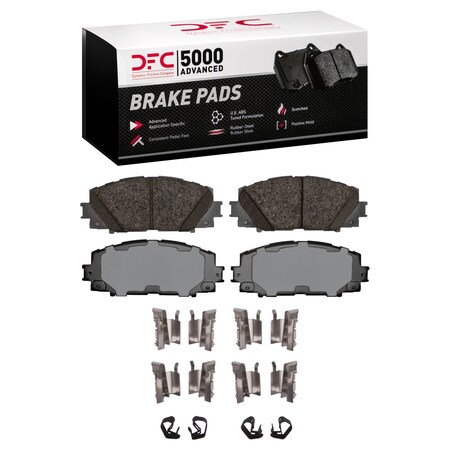 Dfc 5000 Advanced Disc Brake Pad Set,  1551-1184-11
