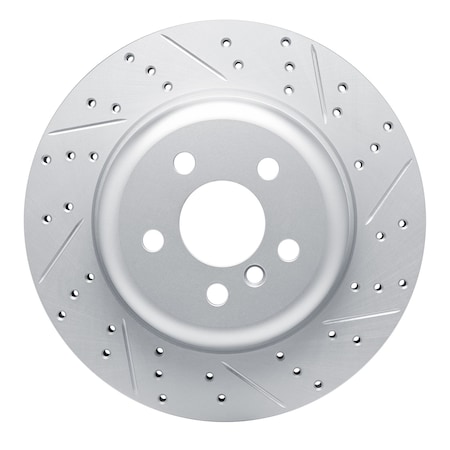 Dynamic Friction Co DFC Geoperformance Rotor - Drilled and Slotted 830-31170D