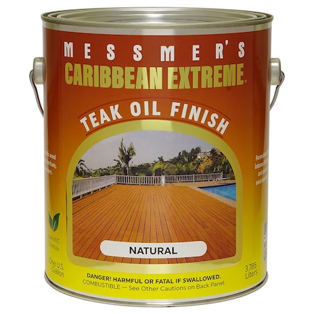 Caribbean Extreme 1 Gal Messmers CE-500 Natural Teak Oil Finish CE-500