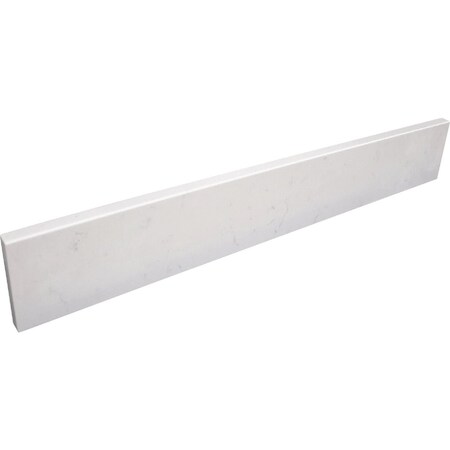 Bertch Oasis 31'' x 22.5'' Jasmine White Veined Quartz Vanity Top with Rectangular Bowl O-Q-JW-RPB3122