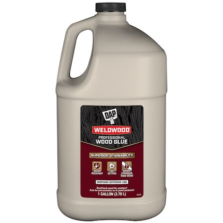 Dap 1 Gal 00483 Tan Weldwood Professional Wood Glue 00482