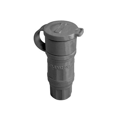 Leviton Industrial Grade Wetguard Connector 30 Amp, 125 Volt 29W47-B