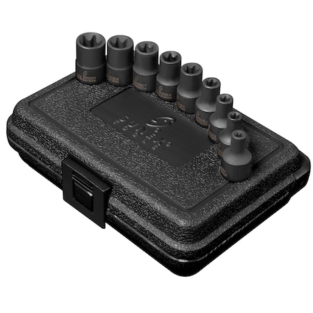 Sunex 3/8" Dr. 9 Pc. External Star Impact Socket Set (3670SE)