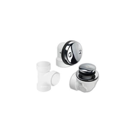 Mountain Plumbing ABS Plumber's Half Kit with 2 Hole Face Plate in Weathered Copper BDWPTTA/WCP