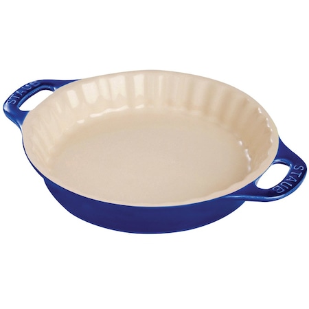 Staub Ceramic 9-inch Pie Dishand, Dark Blue 1014857