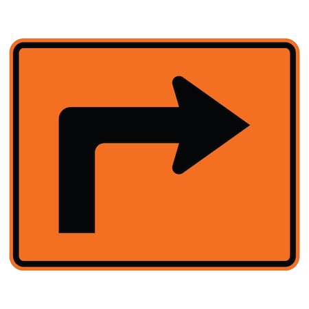 Sign Solutions Usa Traffic Sign, 24 in Width, Aluminum Sign, Horizontal Rectangle DUS10HOR2418W16-6pR