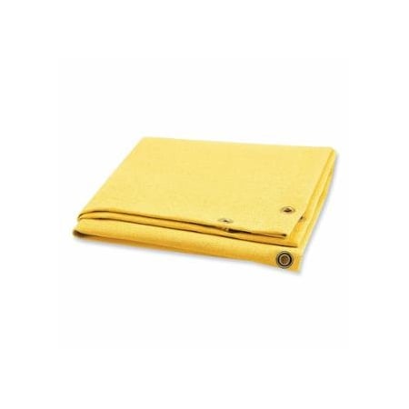 Best Welds Welding Blanket, 8 ft X 6 ft, Fiberglass, Yellow, 23 oz 902-AC2300-24-6X8