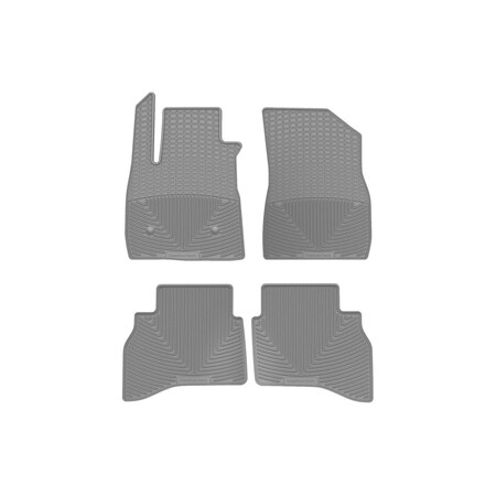 Weathertech Grey, Front and Rear All Weather Floor Mats W556GR-W558GR