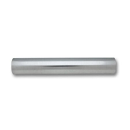 Vibrant 4.5 in. Outlet x 18 in. long T6061 Polished Aluminum Straight Tube 2947