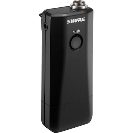 Shure BODYPACK TRANSMITTER WITH INTEGRATED OMNIDIRECTIONAL MICROPHONE AND 4-PIN MINI C MXW1/O=-Z10