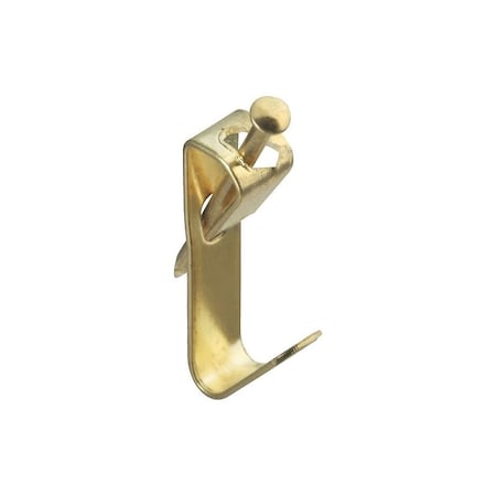 National Hardware V2530 Series Picture Hanger, 20 lb, Steel, Brass, 10PK N260-026