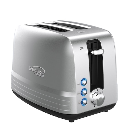 Brentwood Select Extra Wide 2 Slot Stainless Steel Toaster TS-227S