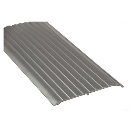 National Guard Threshold, Fluted Top, 3 ft., Aluminum Mill 653-36