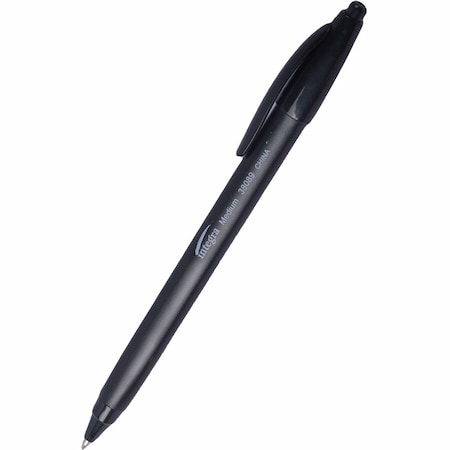 Integra Integra Ballpoint Retractable Pen, PK12 ITA38089