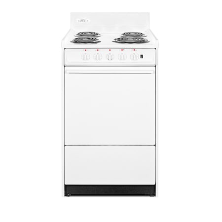 Summit 20" Wide Electric Coil Top Range WEM1171Q