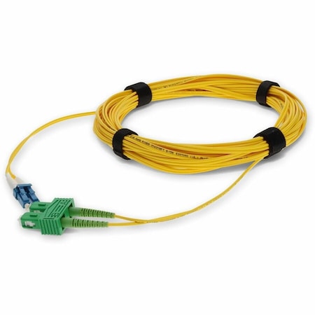 Add-On This Is A 3M Lc (Male) To Angled Sc (Male) Yellow Duplex Riser-Rated ADD-ASC-LC-3M9SMF